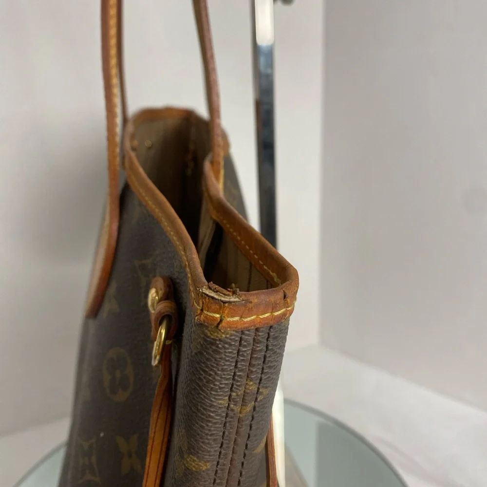 💯 Louis Vuitton MONOGRAM PM NEVERFULL TOTE SHOULDER BAG - Picture 7 of 16